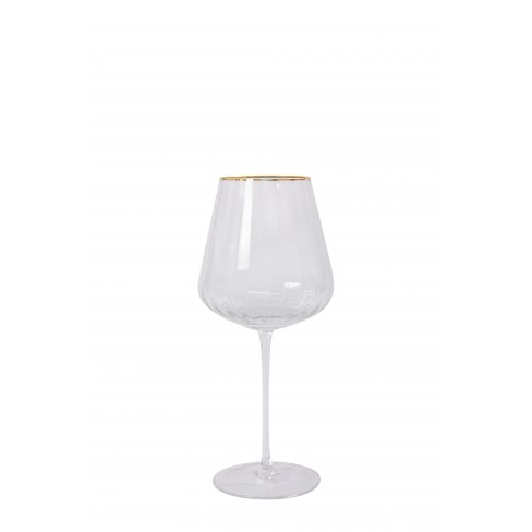 Кт/2 чаши за вино 650мл Gold Rim Кт/2 чаши за вино 650мл Gold Rim